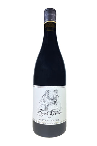 2022 Syrah Reserve, Oliver Zeter, 0,75 ltr.